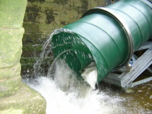 Archimedes Screw in use